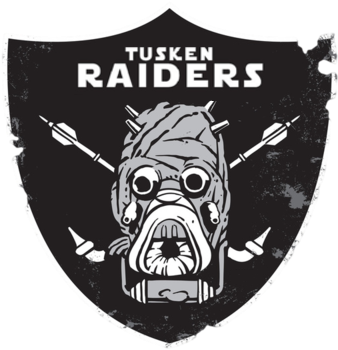 ☠tusken Raider Nation☠ - Anti Raiders (400x380), Png Download