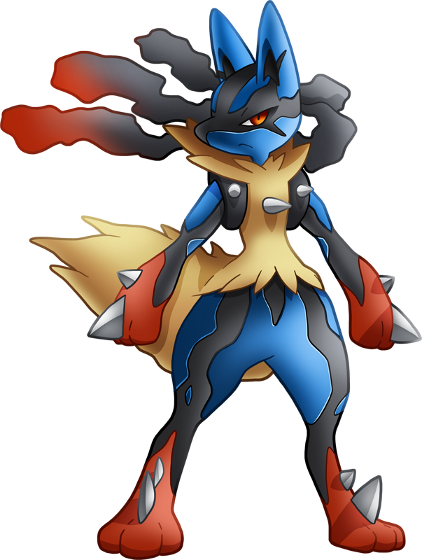 Mega Lucario Png Mega Lucario Full Size Png Download Seekpng