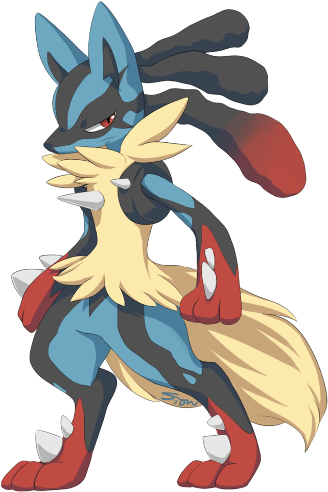 Lucario (774x1032), Png Download