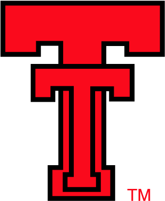 Nicht Verfügbar - Texas Tech Throwback Logo (355x434), Png Download