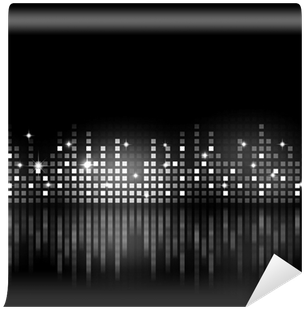 Musical Background Pics Black And White (400x400), Png Download
