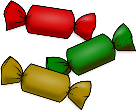 Candies - Caramelos Dibujo Png (481x392), Png Download