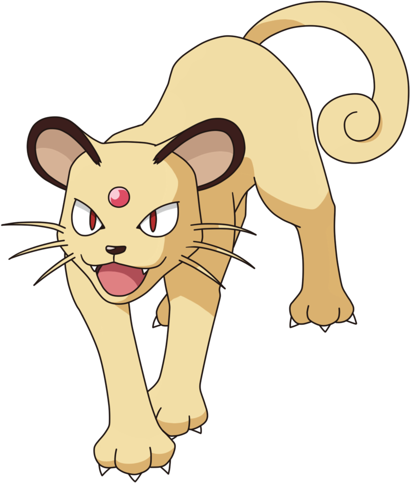 Previous - Pokemon Persian Png (831x962), Png Download