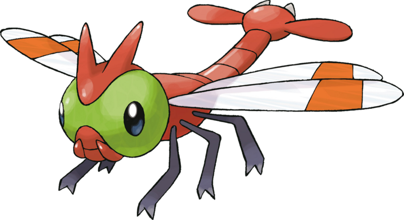 193 Yanma - Pokemon Yanmega Evolution (800x436), Png Download