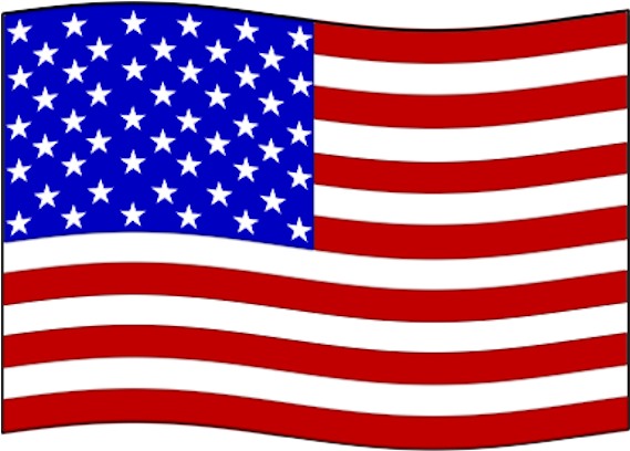 United States Flag Clipart Png - Space Needle (599x420), Png Download