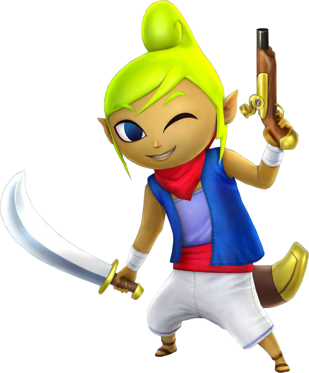 Edit - Tetra Zelda (631x763), Png Download