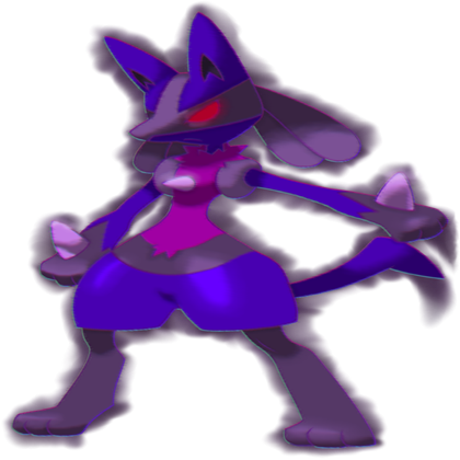 Image Royalty Free Download Lucario Transparent Shadow - Shadow Lucario (420x420), Png Download