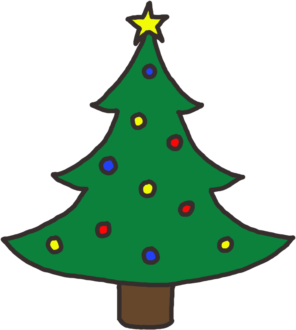 Free Christmas Tree Clip Art Vector Images Free Vector - Clip Art Christmas Tree (1200x1200), Png Download