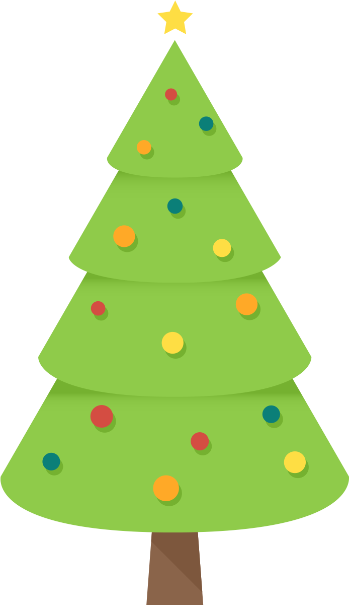 Christmas Tree Clipart Free Clip Art Images Freeclipart - Simple Christmas Tree Art (800x1200), Png Download
