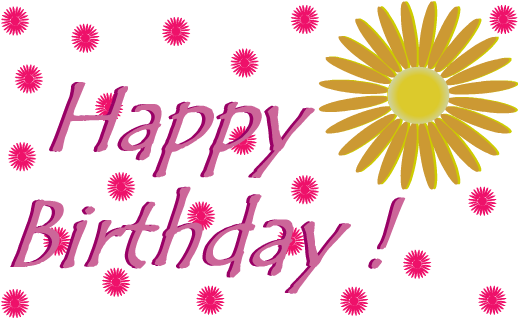 Happy Birthday Clip Art, Happy Birthday Clipart Free - Birthday (524x317), Png Download