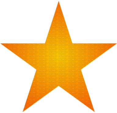 Free Download Black Stars Clip Art Clipart Star Clip - Star Orange (392x400), Png Download