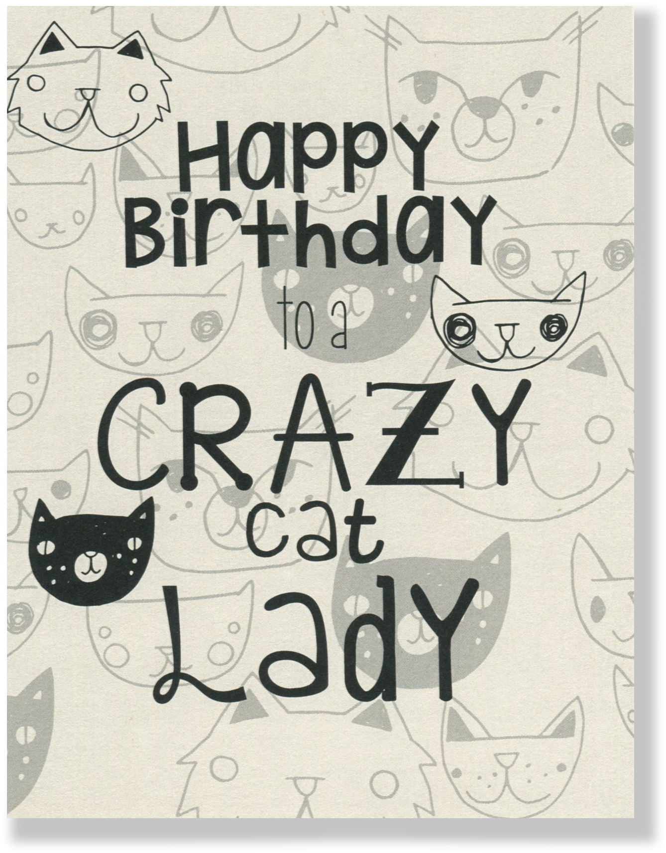 Happy Birthday Png With Cats Transparent Happy Birthday - Happy Birthday Black Cats (1470x1856), Png Download
