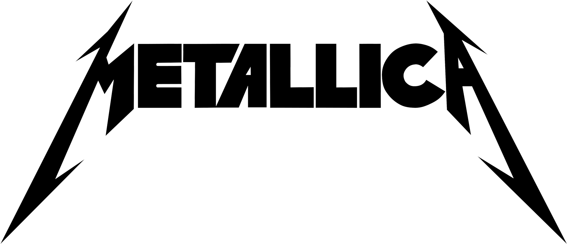 Metallica Logo (559x235), Png Download