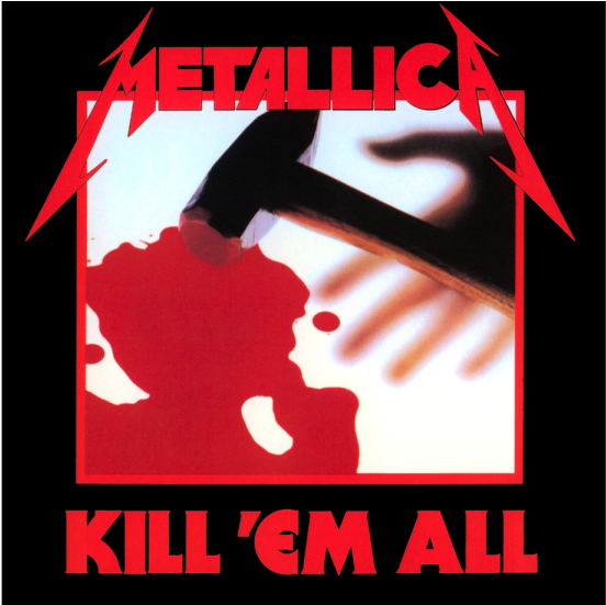 Curcio Produced Metallica's Debut Album - Metallica Kill Em All Album Art (1200x550), Png Download
