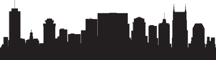 Nashville Skyline Png - Nashville Skyline Art (710x199), Png Download