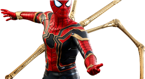 Spider Man Infinity War (480x252), Png Download