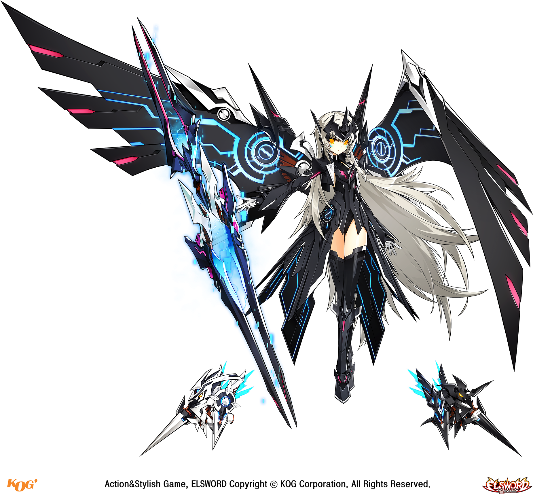 Download Png - Elsword Eve Code Ultimate (2000x1844), Png Download