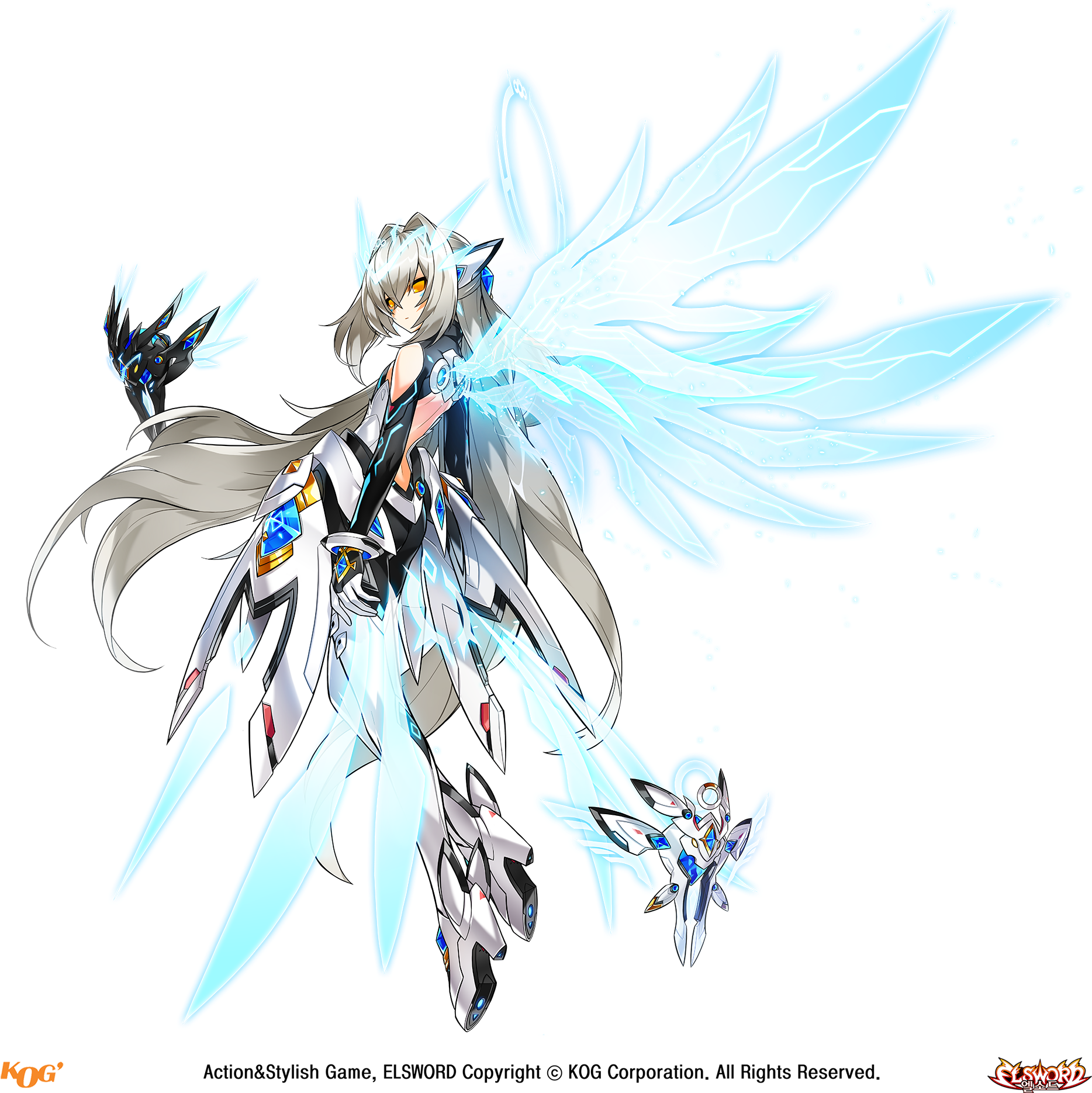 Download Png - Elsword Eve 3er Job (2000x1929), Png Download