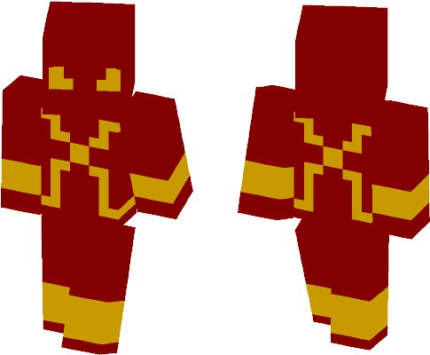 Spider Man Ps4 Minecraft Skin (584x497), Png Download