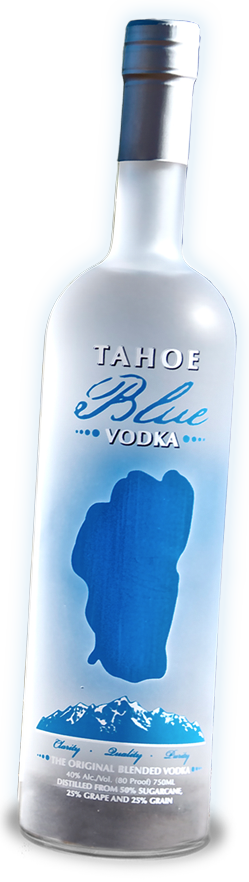 Age Verification Tahoe Blue Vodka - Tahoe Blue Vodka - 750 Ml Bottle (249x882), Png Download