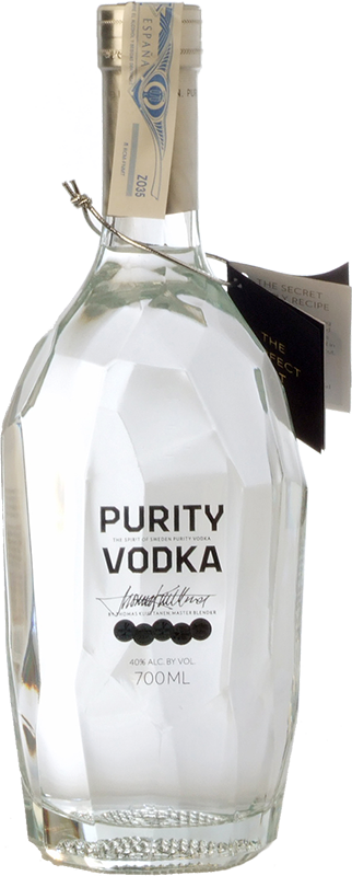 Purity Vodka (322x800), Png Download