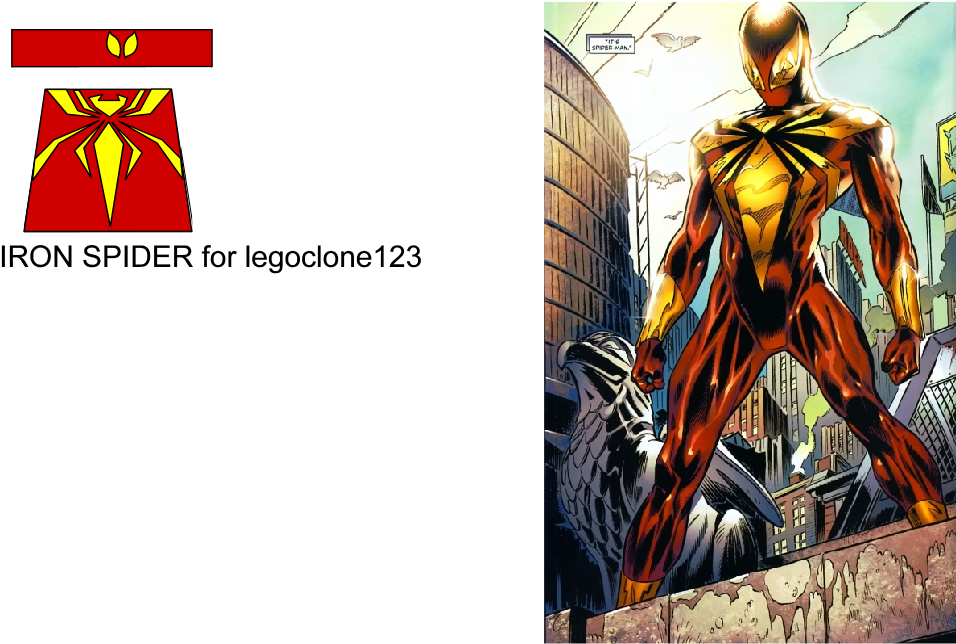 The - Iron Spider Civil War Comic (1122x794), Png Download