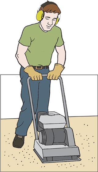 Do Not Compact The Sand Too Heavily At This Stage, - Floor (500x560), Png Download