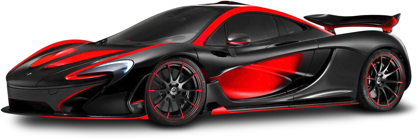 Red Mclaren P1 Special Operations Car Png Image - Mclaren P1 Png (1534x564), Png Download