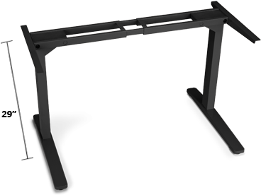 Standing Desk (612x443), Png Download