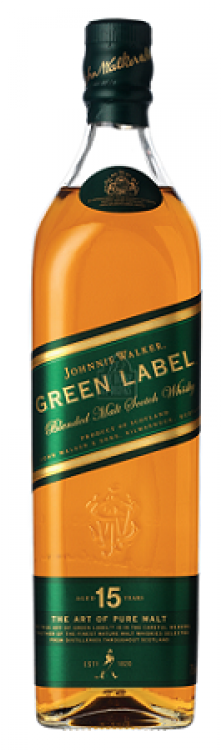 Johnnie Walker 'green Label 15 Years Old' Blended Scotch - Johnnie Walker Green Label (750x750), Png Download