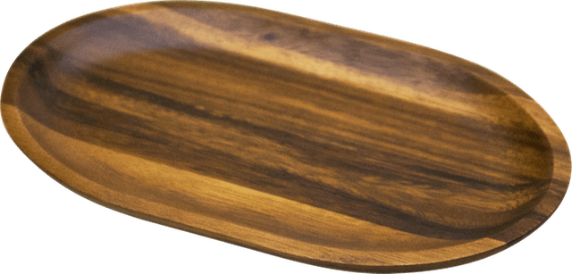 Wood Essentials Oval Amenity Tray - Tray (640x307), Png Download