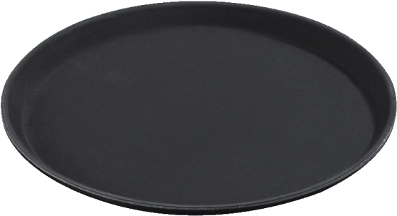 Nonsliproundtray14inch - Weber Pizza Stone Round Barbecue Accessory (600x576), Png Download