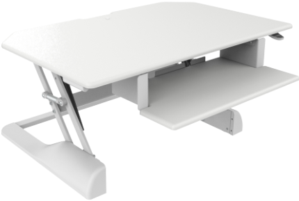 Ergotech Freedom Desk - Ergotech Freedom Desk Fdm-desk (572x429), Png Download