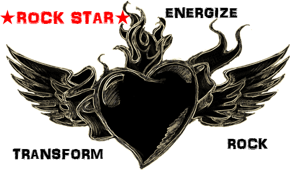 Rock Star Essence Logo - Creative Song Cover Art (600x359), Png Download