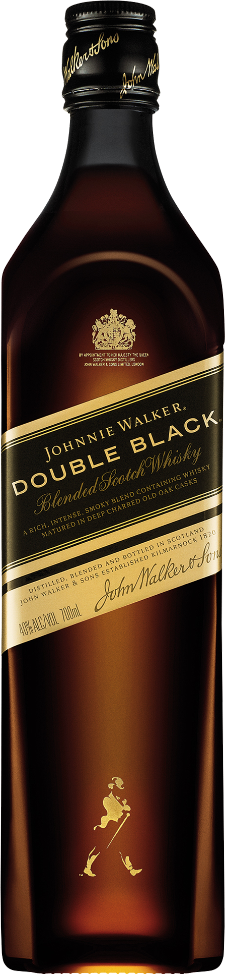 Johnnie Walker Double Black Scotch Whisky 700ml Bottle - Whisky Johnny Walker Double Black (1600x2000), Png Download