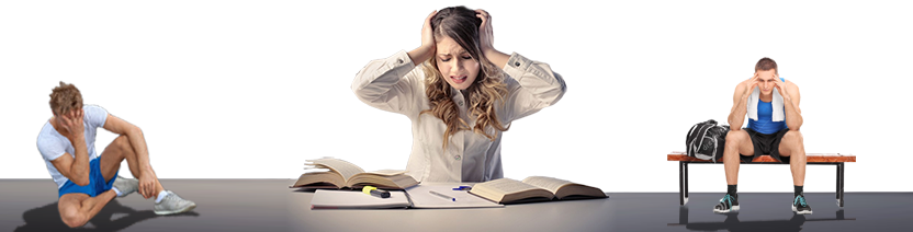 Stress - Psychology (832x212), Png Download