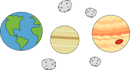 Planets Clip Art (500x269), Png Download