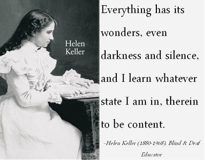 Helen Keller Day - Poster Of Helen Keller (400x311), Png Download