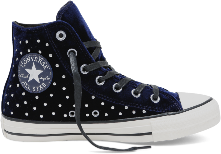 All Star Velvet Studs - Converse (970x970), Png Download