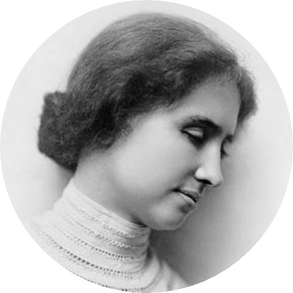 Helenkeller - Poster: Science Source's Helen Keller, American Author, (600x600), Png Download
