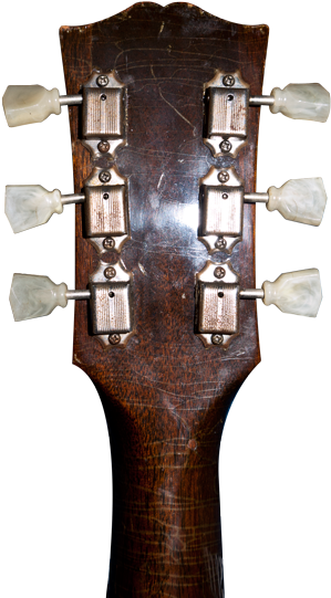 Gibson 175 Acoustic Guitar Lacquer Crack Repair - Acoustic Guitar (350x588), Png Download