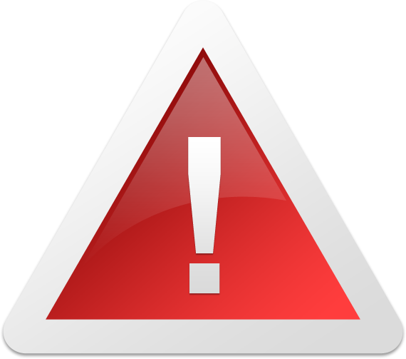 Attention-sign - 2018 (570x503), Png Download