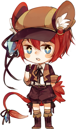 Remsellec 1/5 By Ruuto-kun - Chibi (283x439), Png Download