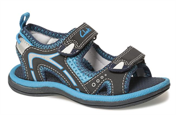 Clarks Fear Boys Blue Sandal - Clarks Fear Sandals (360x360), Png Download