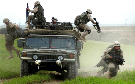 Humvee-540×370 - Sniper (540x370), Png Download