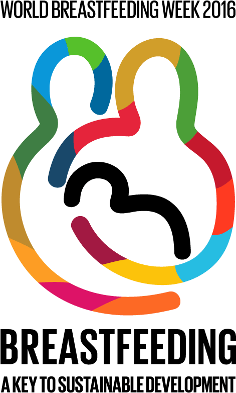 Arch Celebrates World Breastfeeding Week - World Breast Feeding Week 2016 Logo (842x842), Png Download
