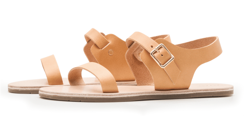 Harness Sandal - Natural - Sandal (800x720), Png Download