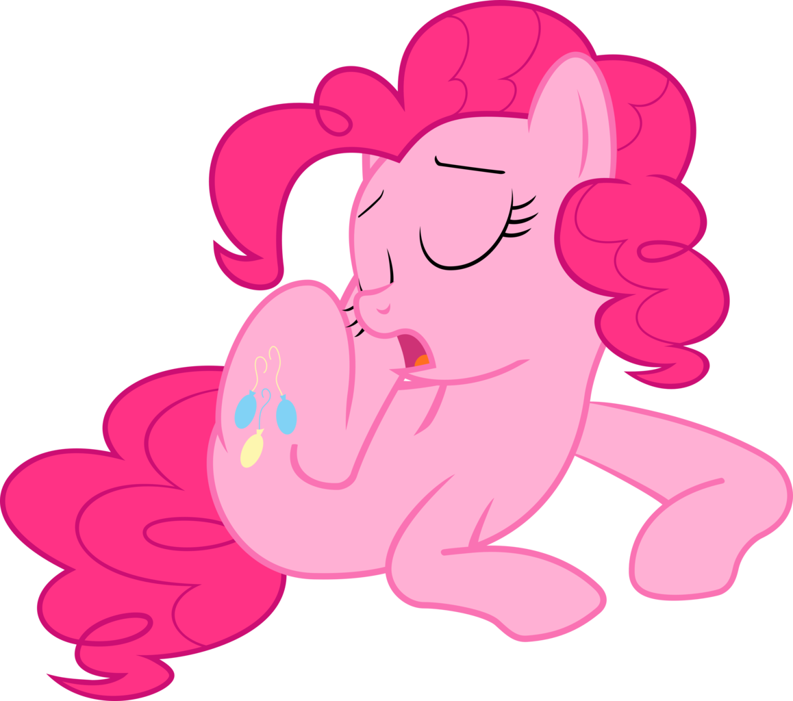 Mehoep, Mmmystery On The Friendship Express, Pinkie - Mlp Pinkie Pie Tired (1158x1024), Png Download