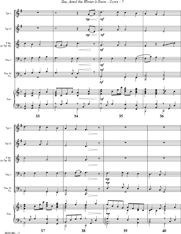 Amid The Winter's Snow Thumbnail - 21 (816x1056), Png Download