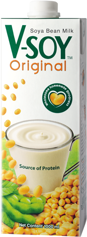 Product Details - V Soy Soya Bean Milk (500x500), Png Download